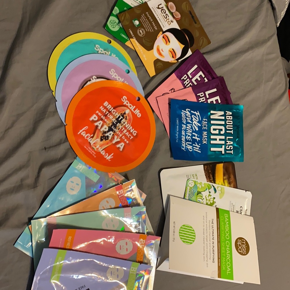 16 face masks